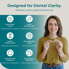 NuraClean Ultimate tablets for braces cleaning