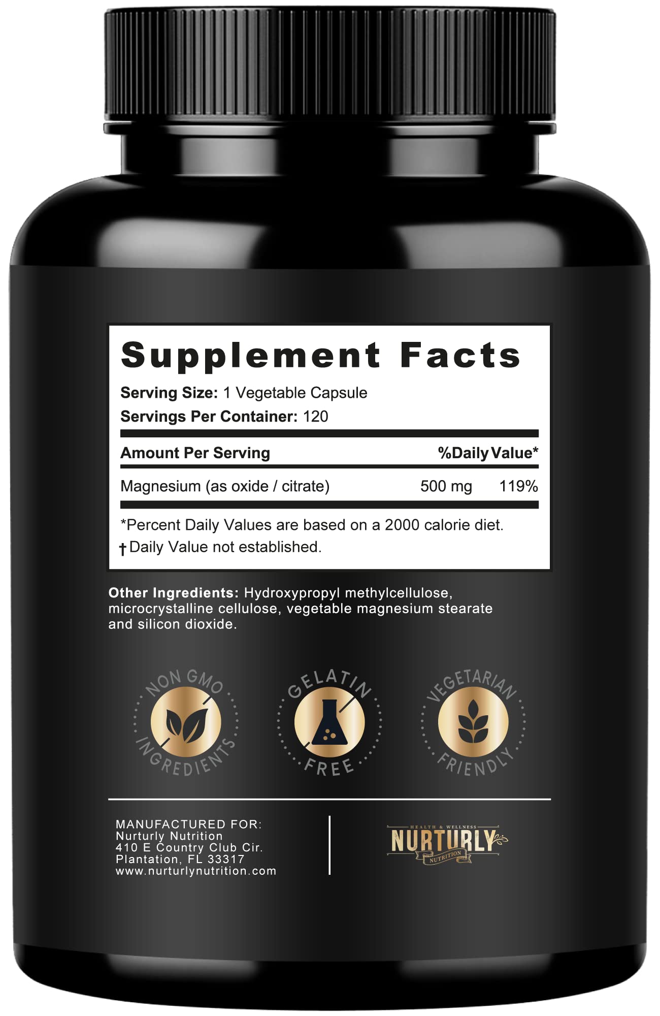 Nurturly capsules being poured from bottle for easy daily use.