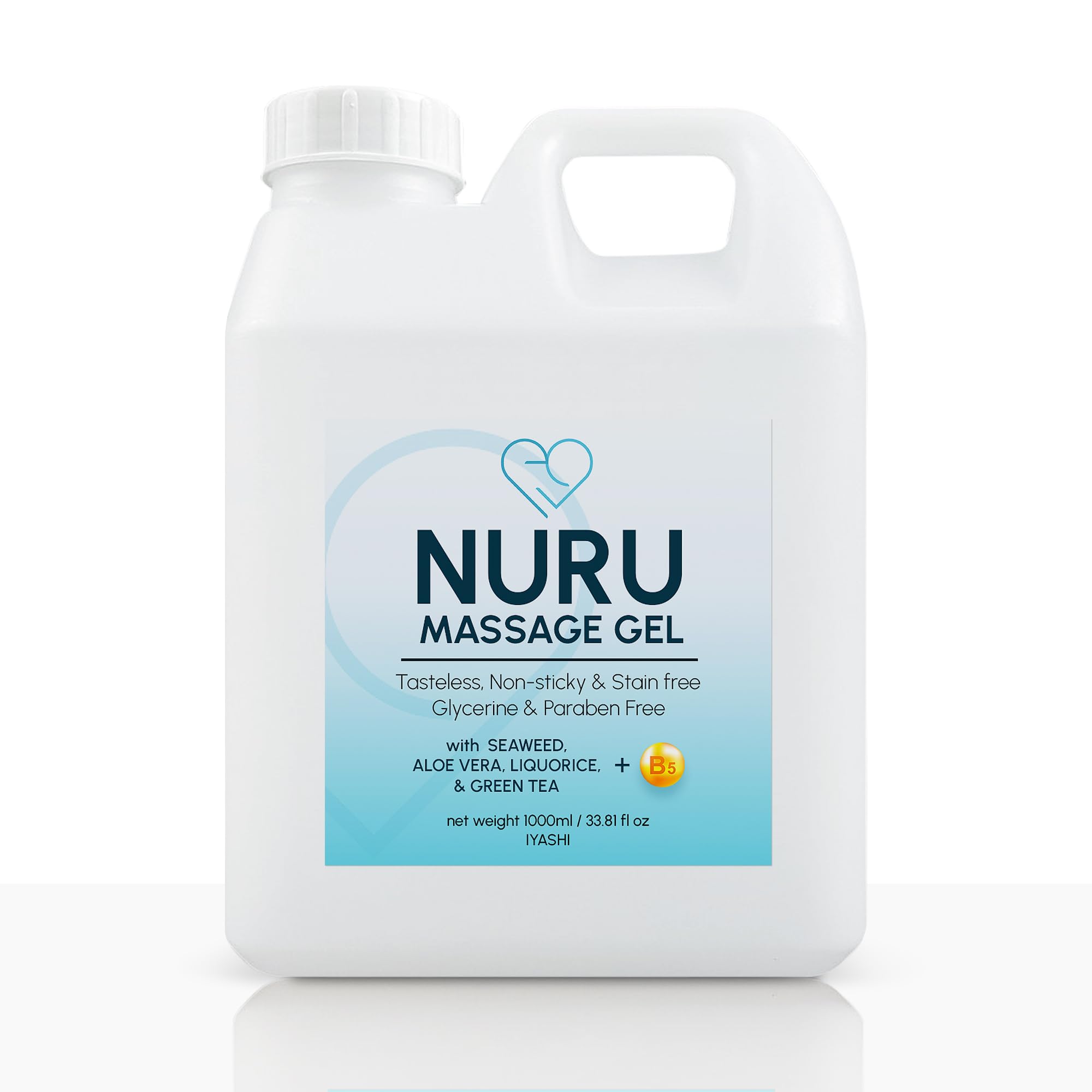 Nuru Massage Therapy Gel bottle with label