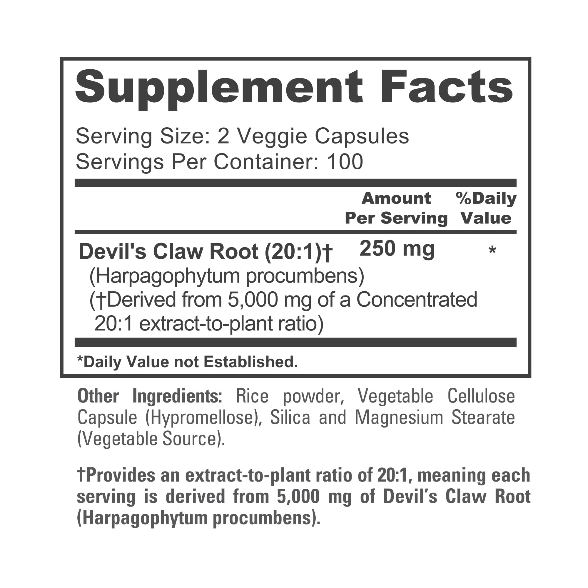 Concentrated root extract 20:1 illustration