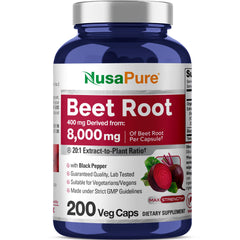 Beet root 20:1 extract per capsule