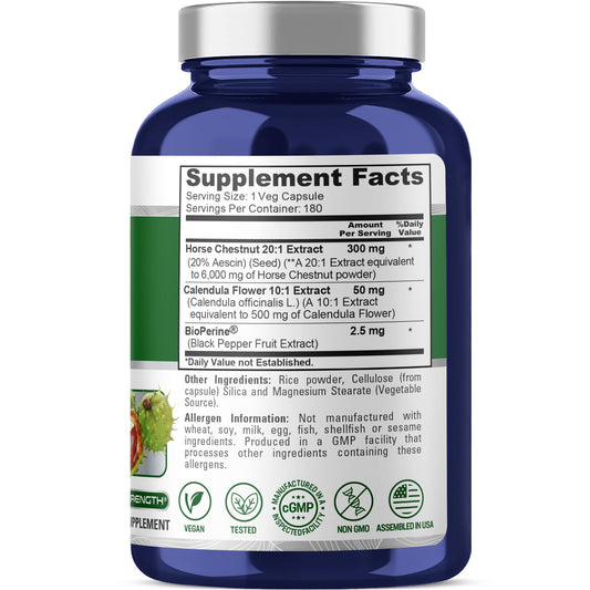 Bioperine and Calendula flowers for enhanced absorption