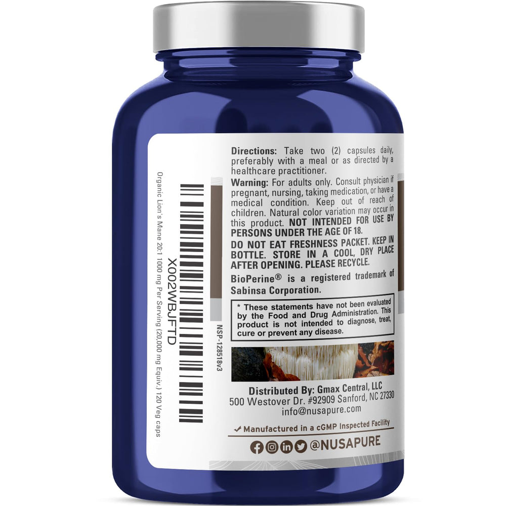 120 vegan capsules for a 60-day supply