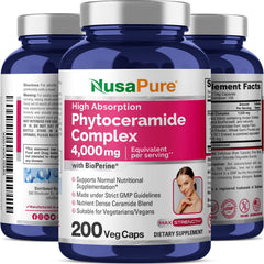 Soy-free vegetarian formula of NusaPure Phytoceramide Complex