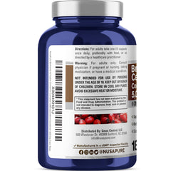 Close-up of Berberine and Ceylon Cinnamon 20:1 extract capsule