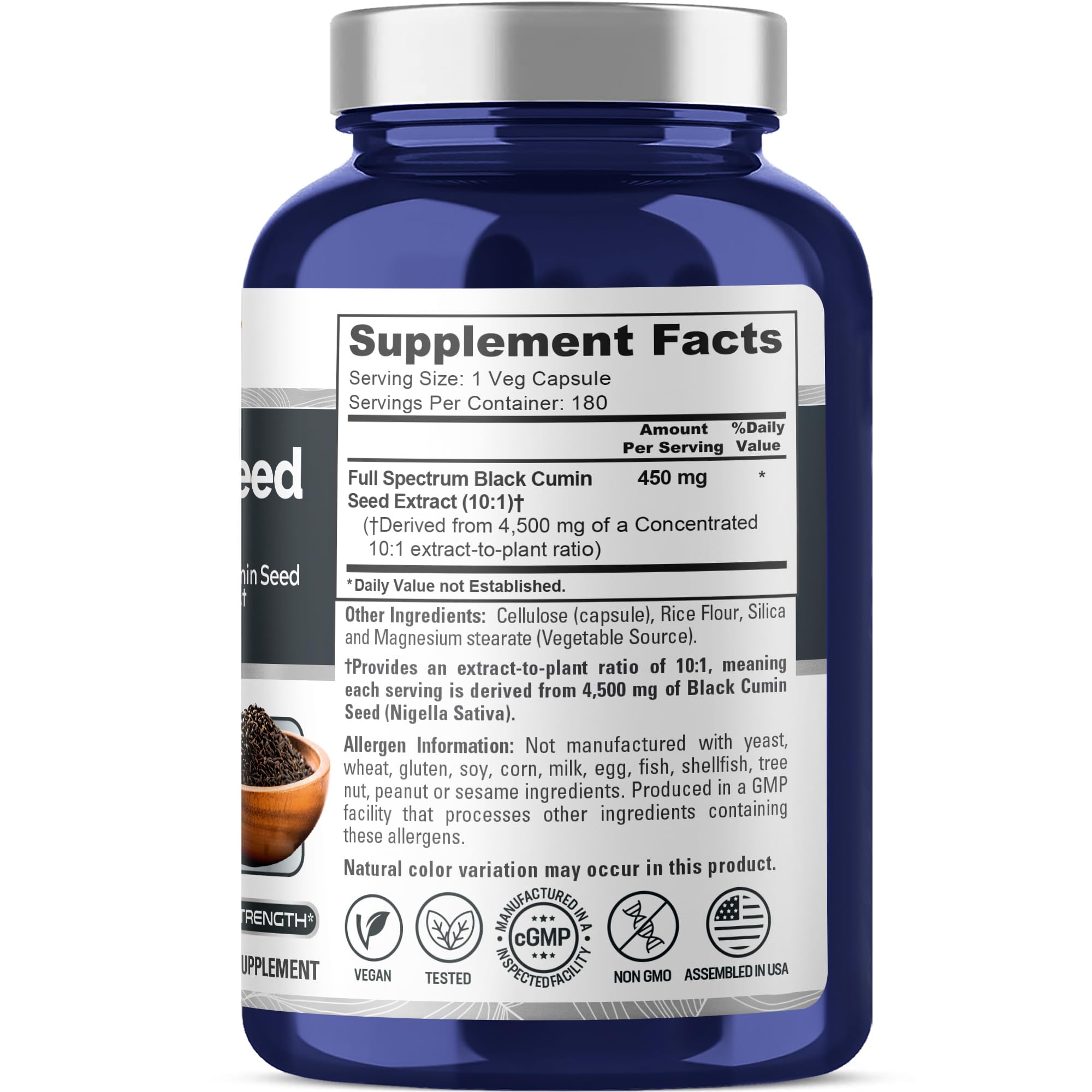 180 vegan capsules per pack