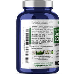 Vegan/Vegetarian and Non-GMO labeling with Bioperine on packaging