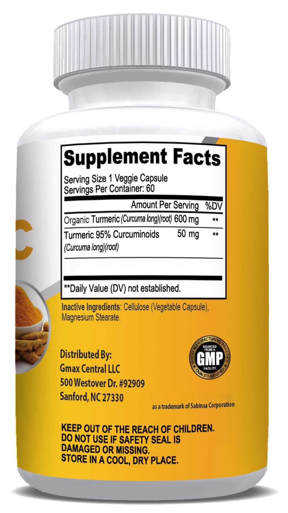 Packaging with GMP registered facility reference