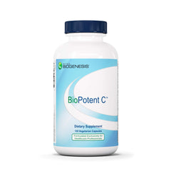 Bottle of Nutra BioGenesis BioPotent C vitamin C capsules