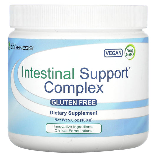 Nutra BioGenesis Intestinal Support Complex powder container with scoop