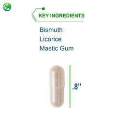 Key ingredients: DGL licorice root extract and mastic gum