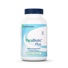 Nutra Biogenesis ParaBiotic Plus bottle on a white background