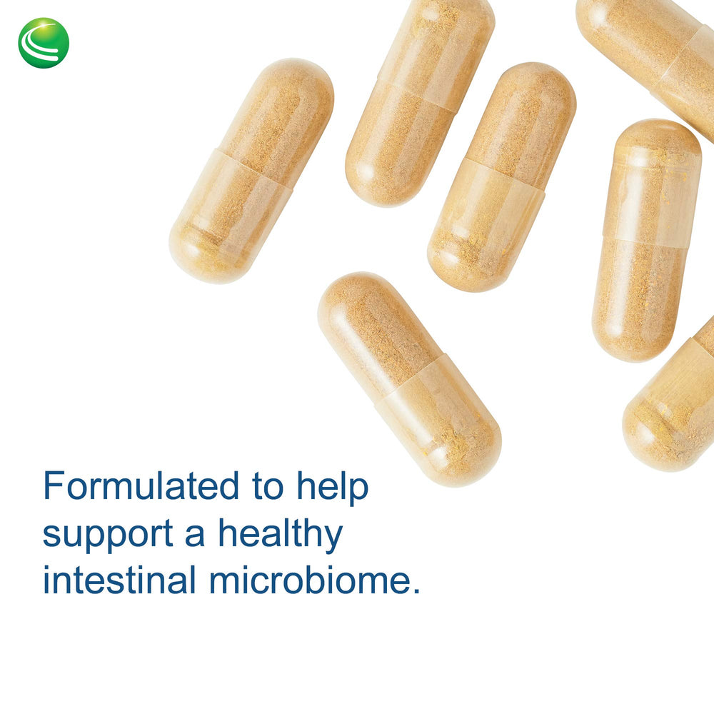 Gluten-free, GMO-free vegan probiotic label