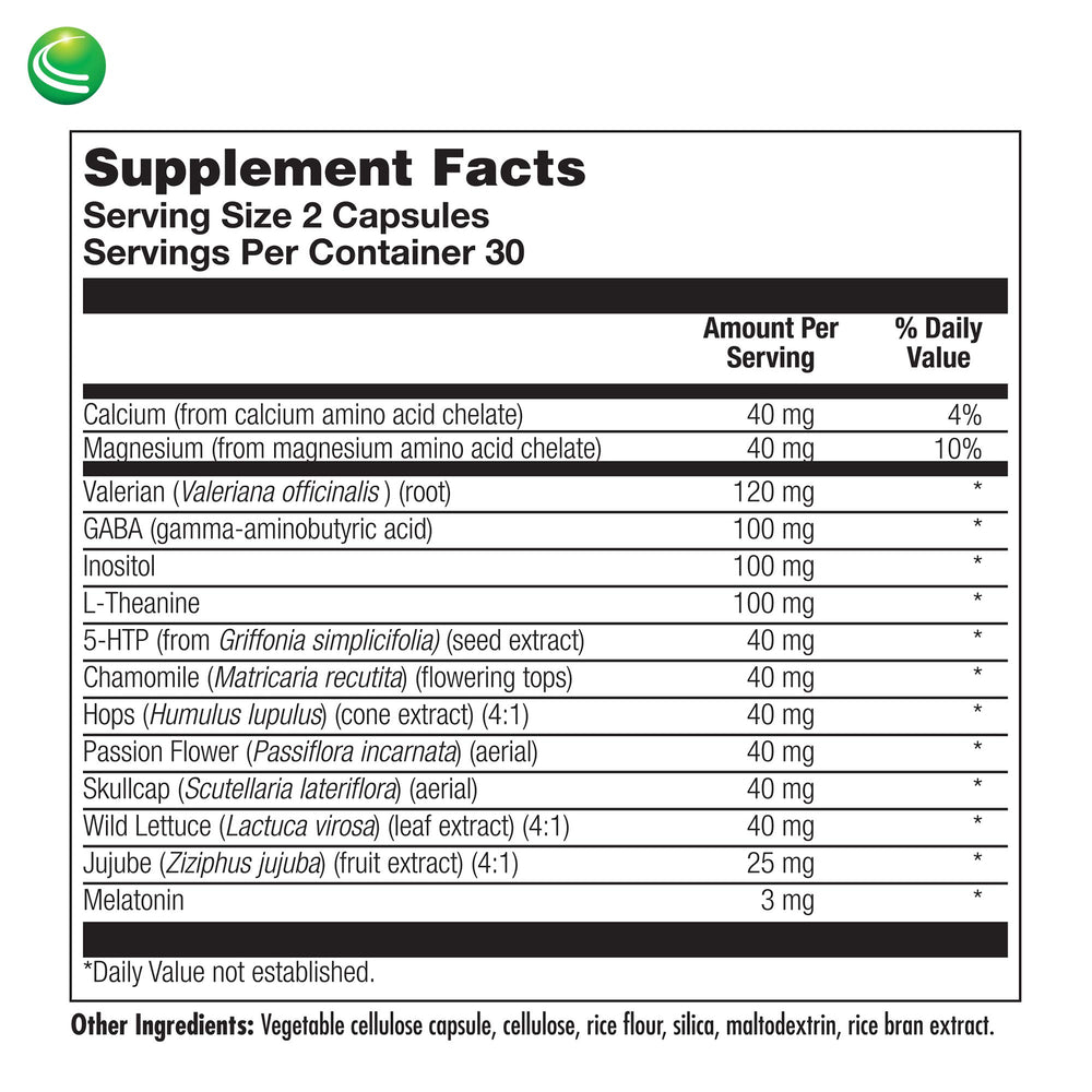 Front packaging of Nutra Biogenesis Sleep Factors