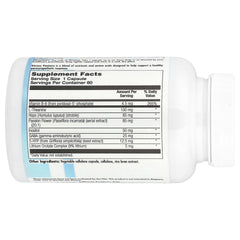 Nutra Biogenesis Stress Factors capsules - 60 veggie capsules bottle front view