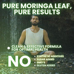 Nutra Guru Moringa Capsules bottle for daily wellness and energy