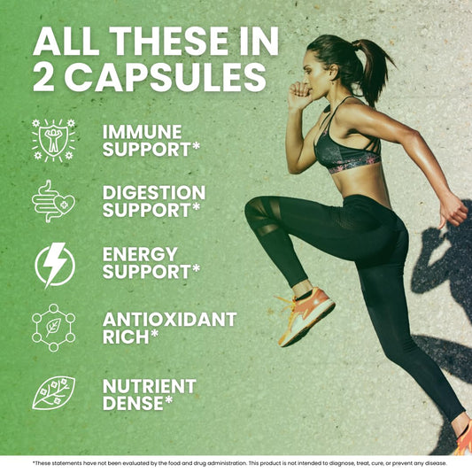 Nutra Guru Moringa Capsules bottle side view