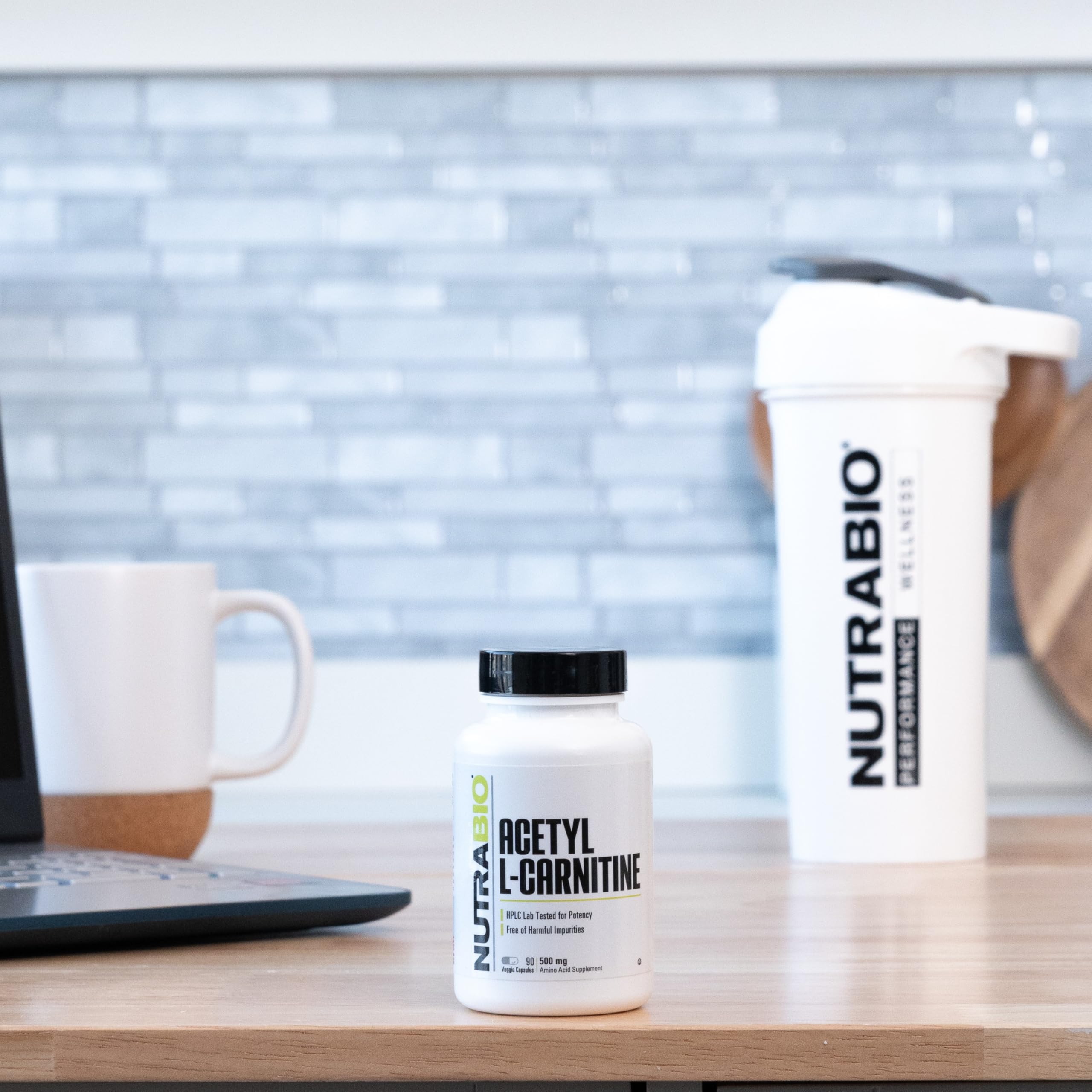 Active lifestyle image with NutraBio ALCAR supplement