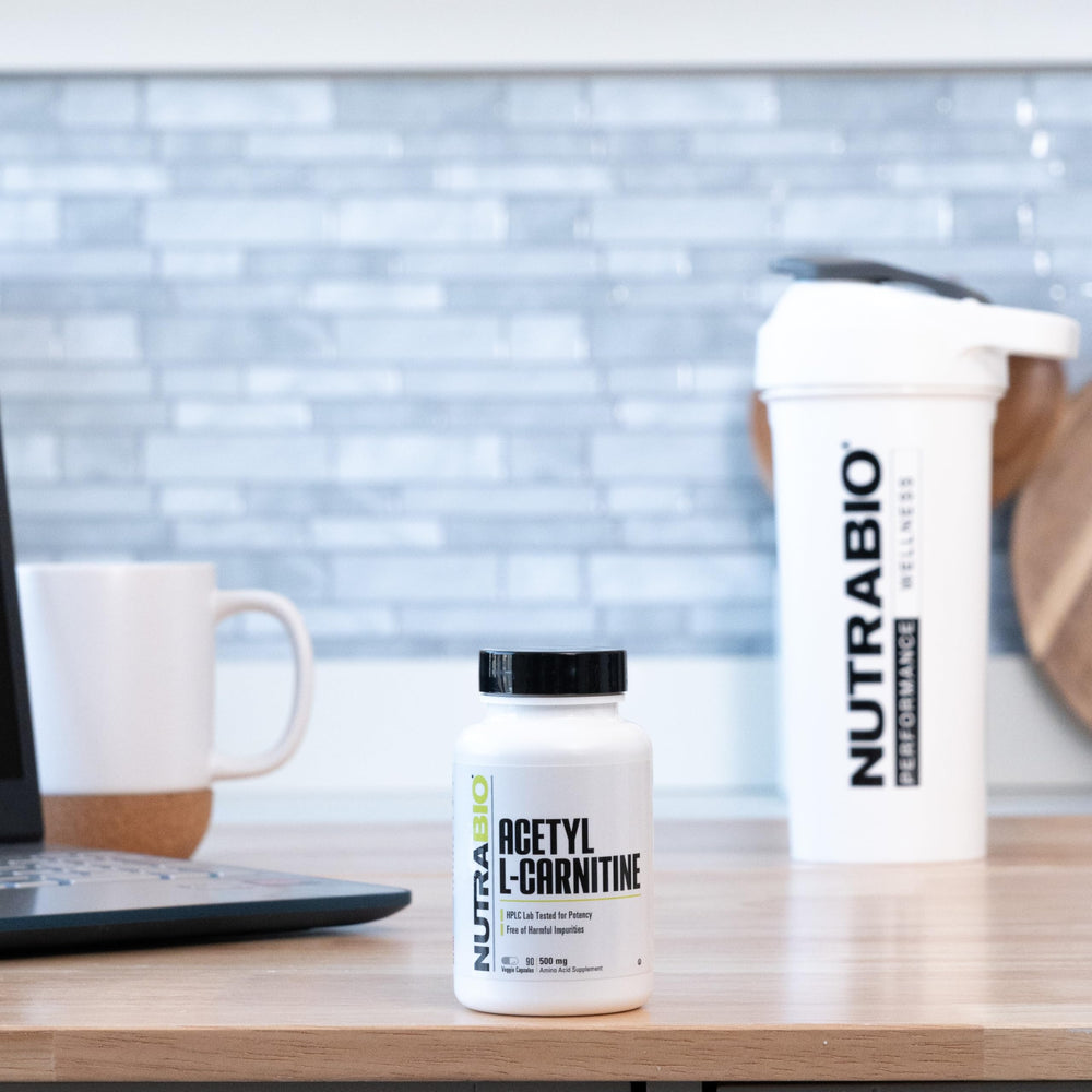 Active lifestyle image with NutraBio ALCAR supplement