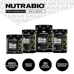 Athletes training with creatine supplement