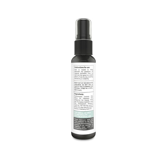 Ingredients illustration highlighting essential oils used in NutraBlast Intimist