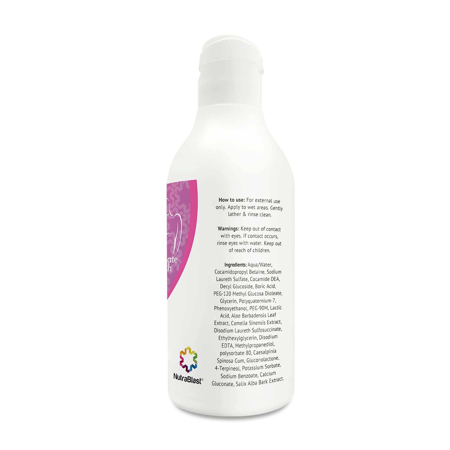 NutraBlast So Fresh and Clean bottle pump for easy daily use.