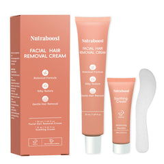 Nutraboost facial hair removal upper lip kit for precise gentle use