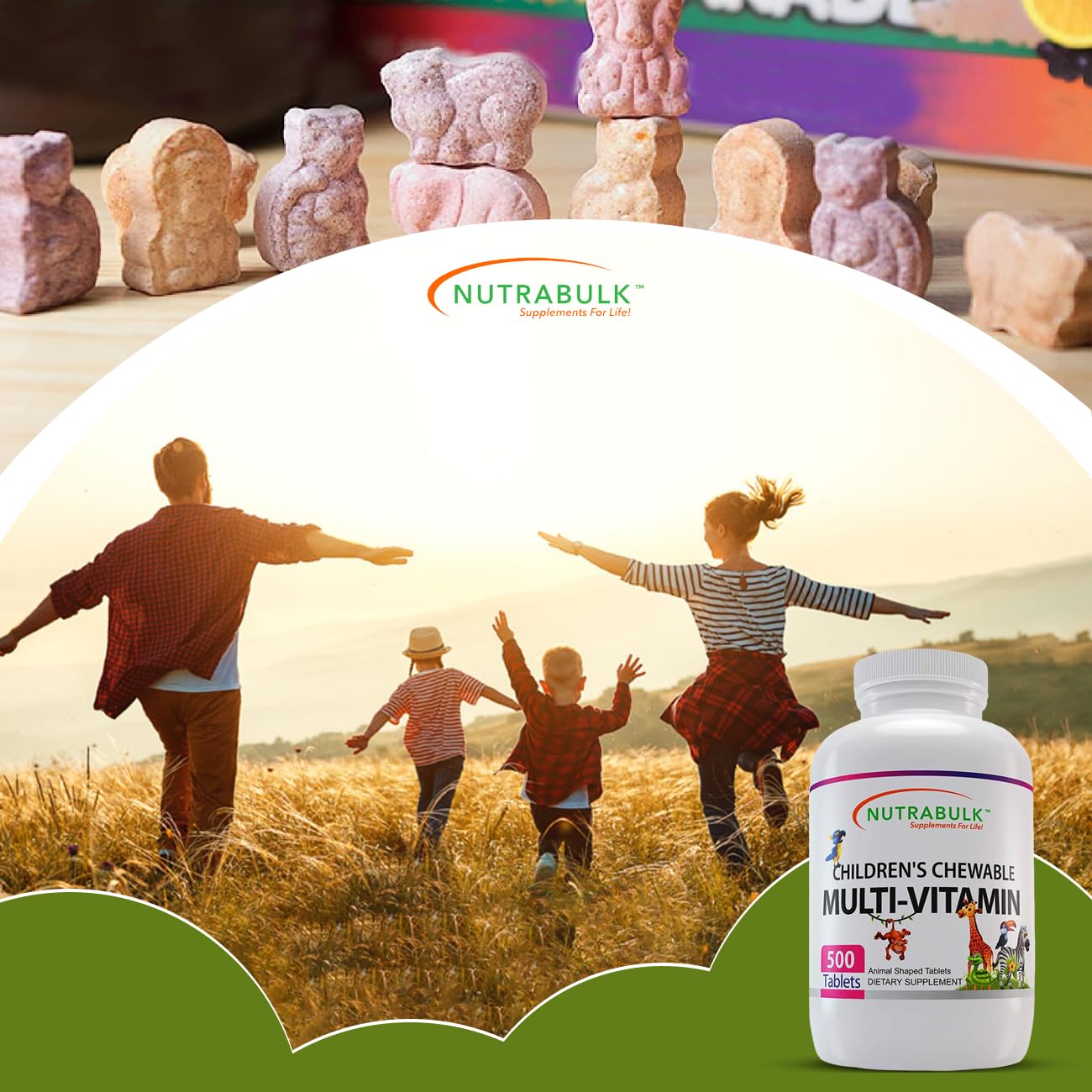 Chewable multivitamins for ages 2 and up