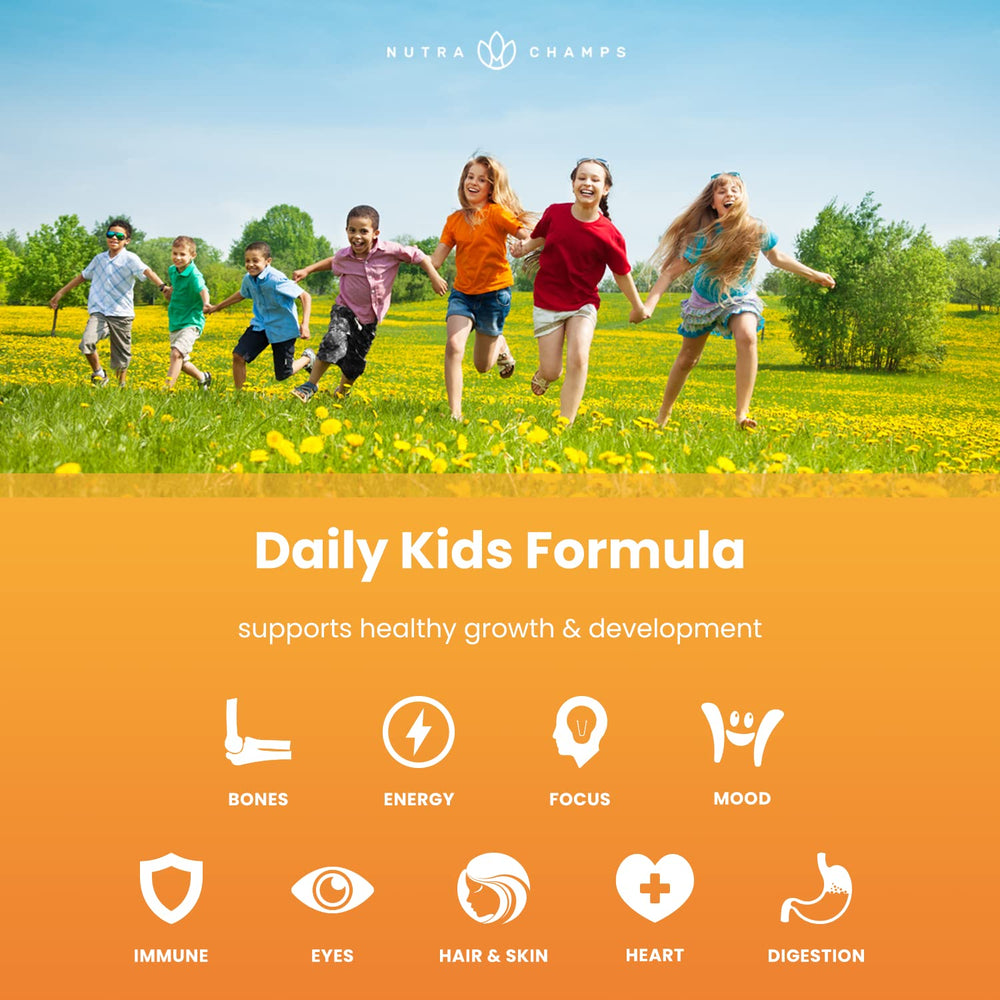 Vegan, non-GMO, sugar-free kids gummy vitamins
