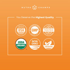 Stand-up pouch packaging for NutraChamps Organic Maca Powder