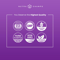Made in USA with cGMP quality manufacturing badge