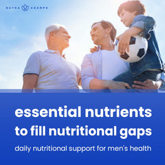 Ingredients and nutrient list for NutraChamps Men’s Multivitamin gummies