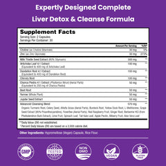 Milk thistle extract with silymarin label