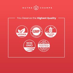 Healthy lifestyle with NutraChamps B Complex Gummies