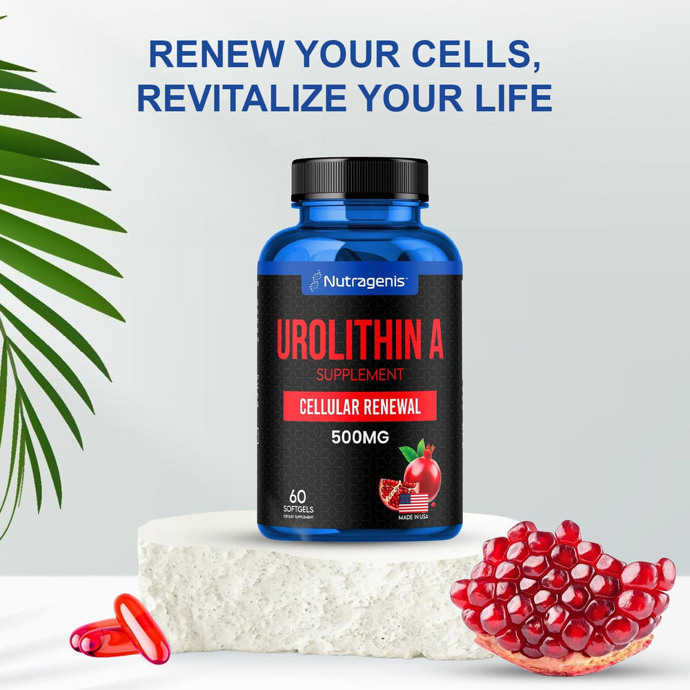 Third-party lab testing seal and Nutragenis packaging