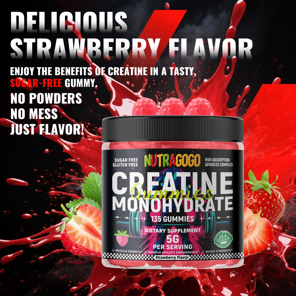 Vegan, gelatin-free, sugar-free label on NUTRAGOGO Gummies