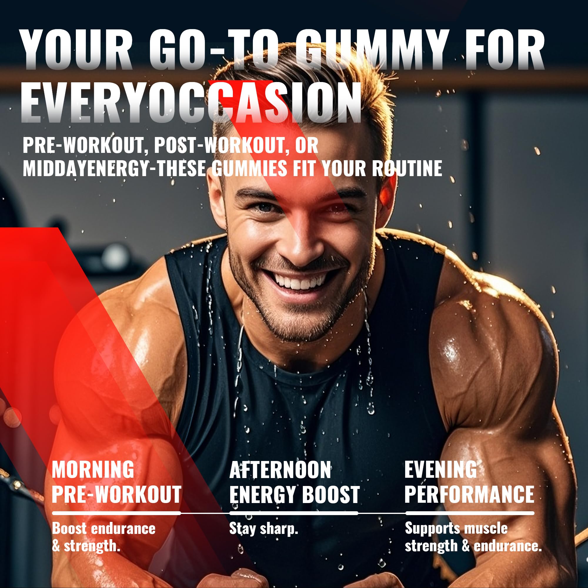 Lifestyle image of a person consuming NUTRAGOGO Creatine Gummies