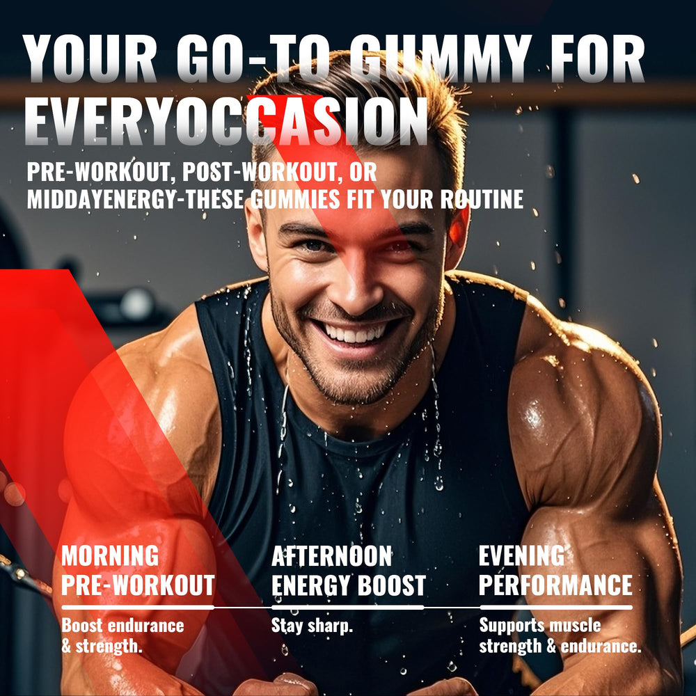Lifestyle image of a person consuming NUTRAGOGO Creatine Gummies