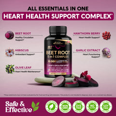 Pouring NutraHarmony Beet Root capsules from bottle into hand