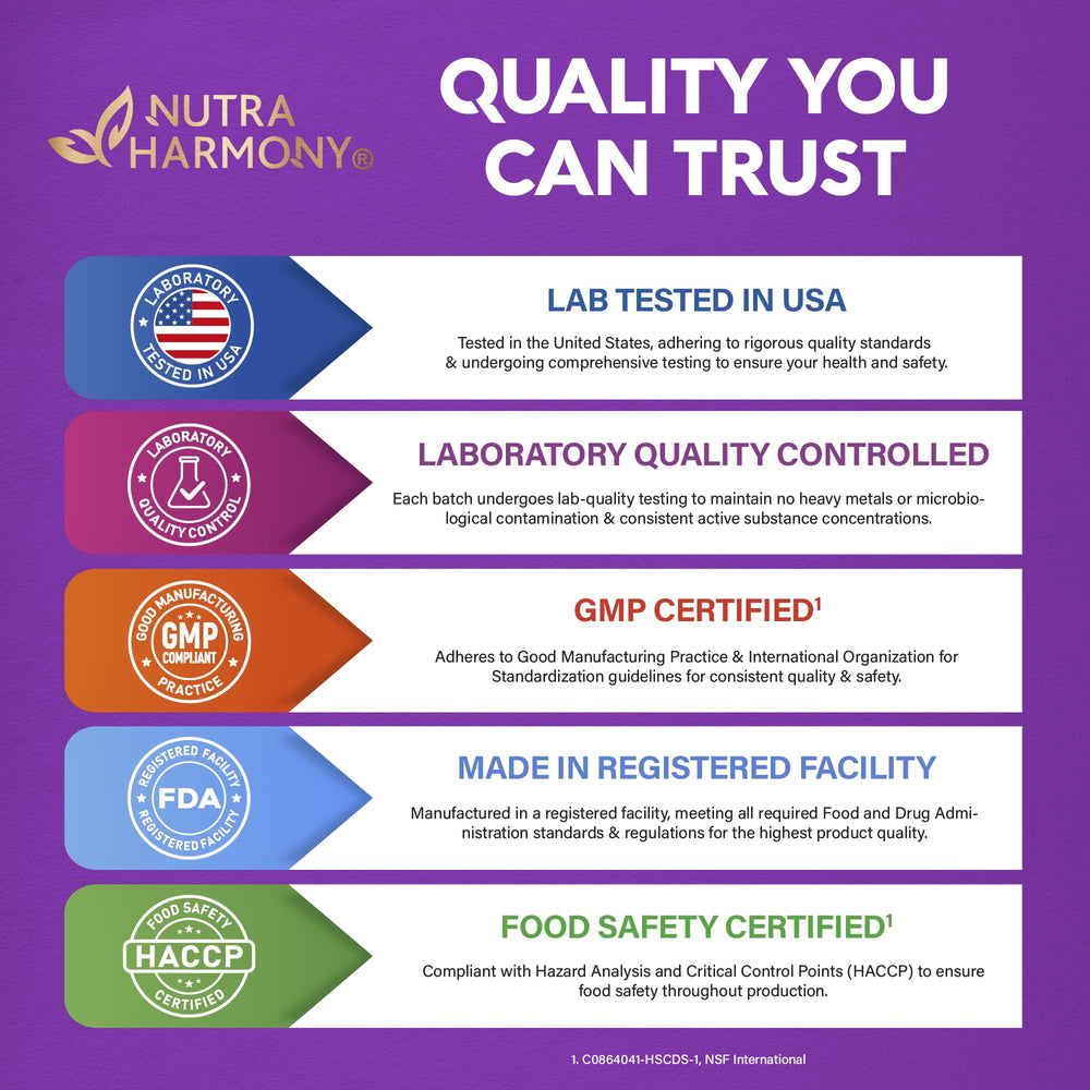 NutraHarmony Biotin Gummies packaging