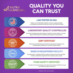 NutraHarmony Biotin Gummies packaging