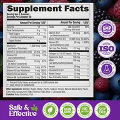 Two-pack NutraHarmony Biotin Collagen Gummies packaging
