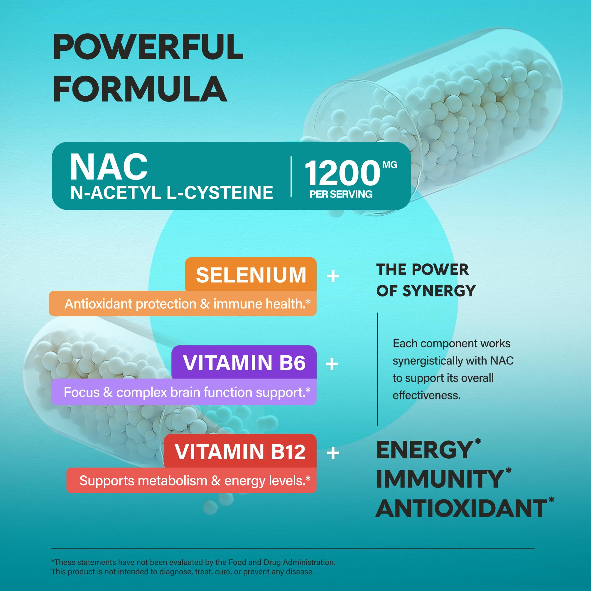 NAC product image with third-party testing certification