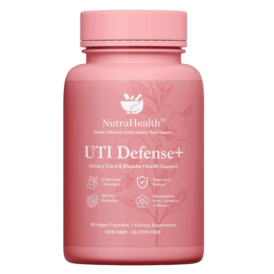 NutraHealth UTI Defense+ bottle front