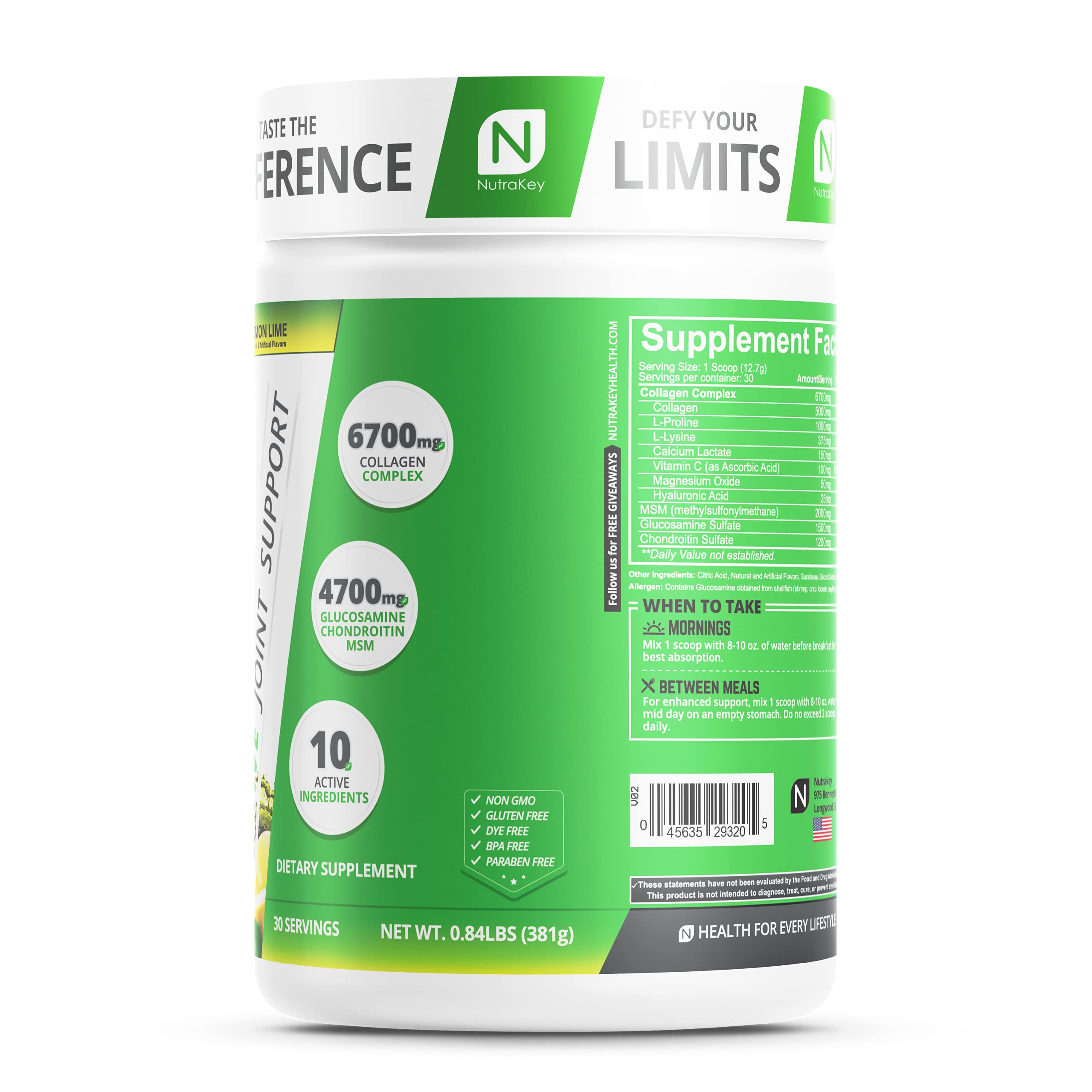 NutraKey Innoflex packaging and label
