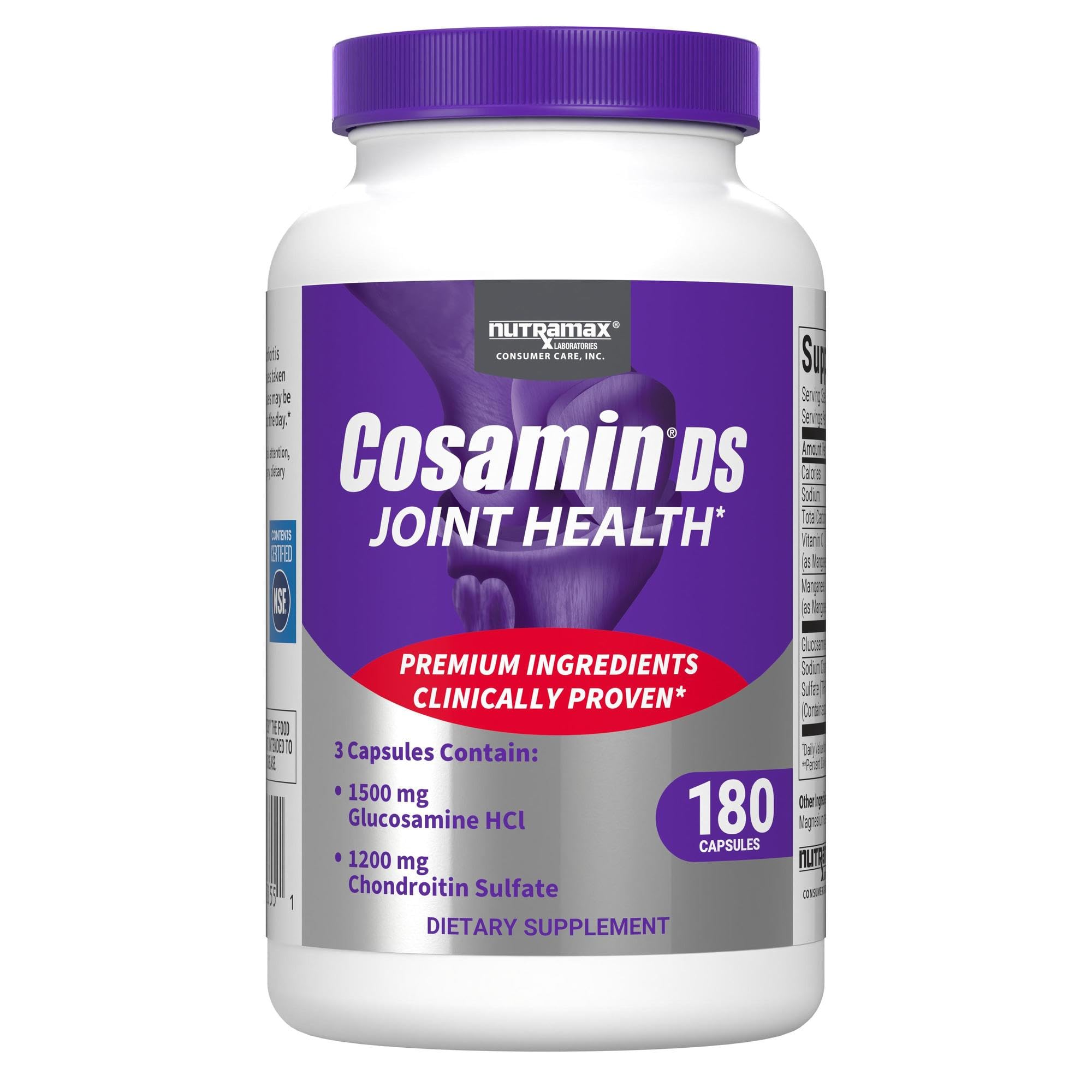 Nutramax Cosamin DS bottle front view