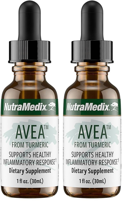 Hero image: NutraMedix Avea Turmeric Extract Liquid Drops 1oz (30ml) pack of 2.