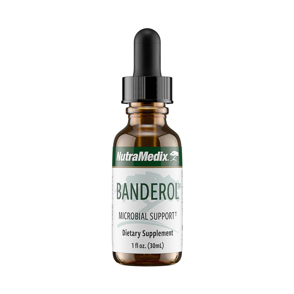 NutraMedix Banderol bottle front view signaling daily immune support.