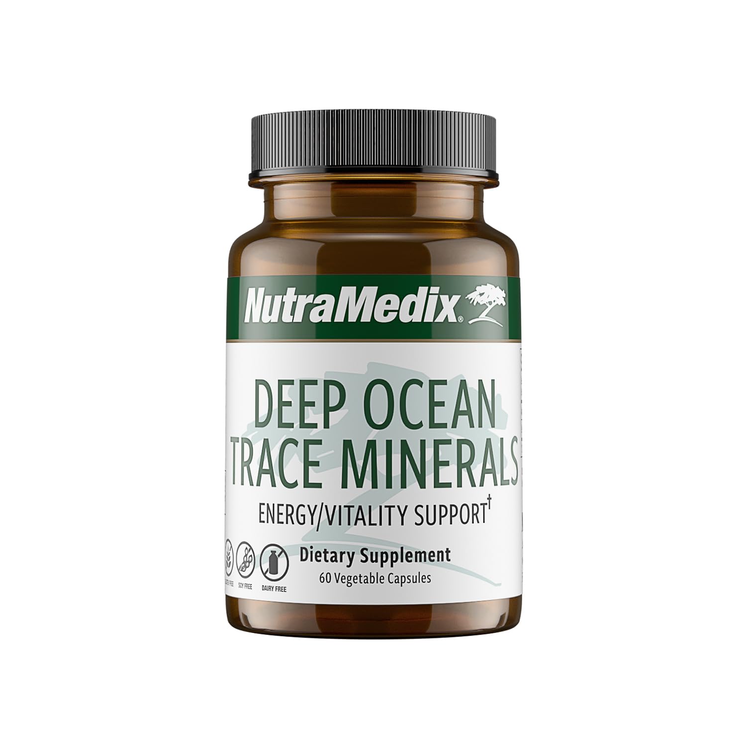 NutraMedix Deep Ocean Trace Minerals 60 capsules bottle