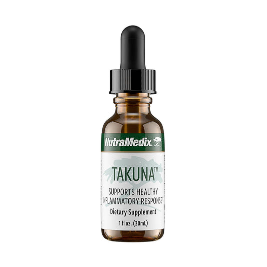 NutraMedix Immune Support Liquid bottle featuring Takuna Blanca bark extract